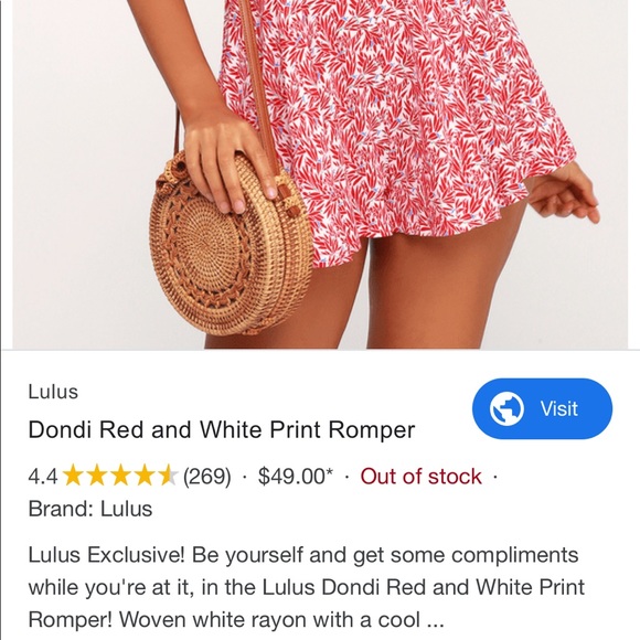 Lulu’s Dondi Romper - Picture 2 of 3
